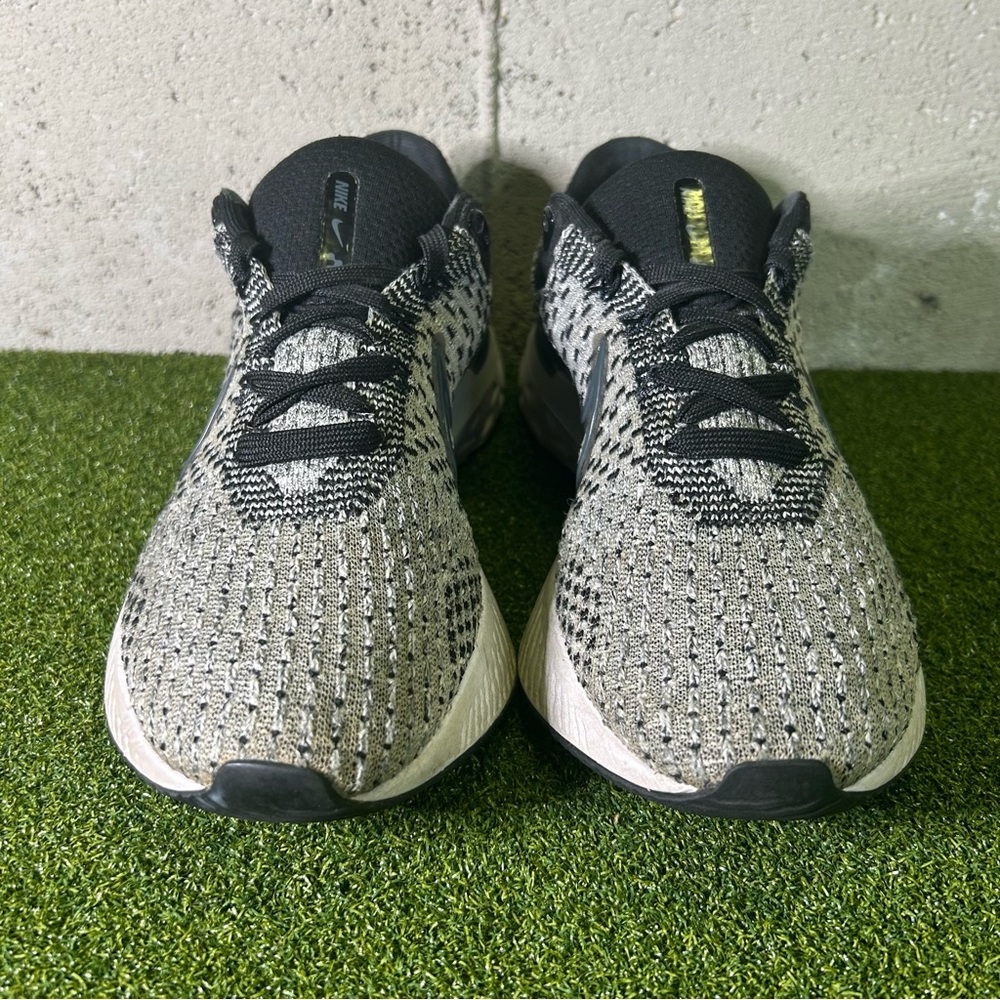 Nike React Infinity Run Flyknit Black Smoke Grey DD3024-006 Shoes Women’s 8.5 - Picture 2 of 9